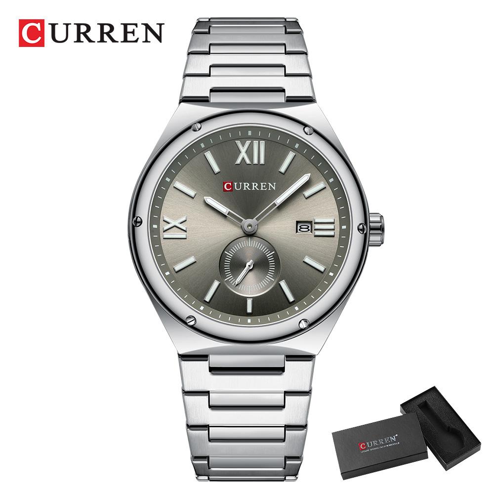 CURREN New Men Watch Business Wristwatches Movement Ultra Thin Clock Top Brand Luxury Fashion Casual