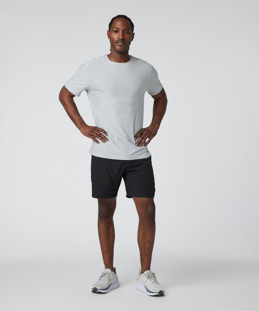 VUORI [Men'S] Core Shorts Unline 7 _Black_Vr16131004