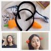 Shark Women Gift Carrot Shark Headband Accessories Funny Hair Hoop