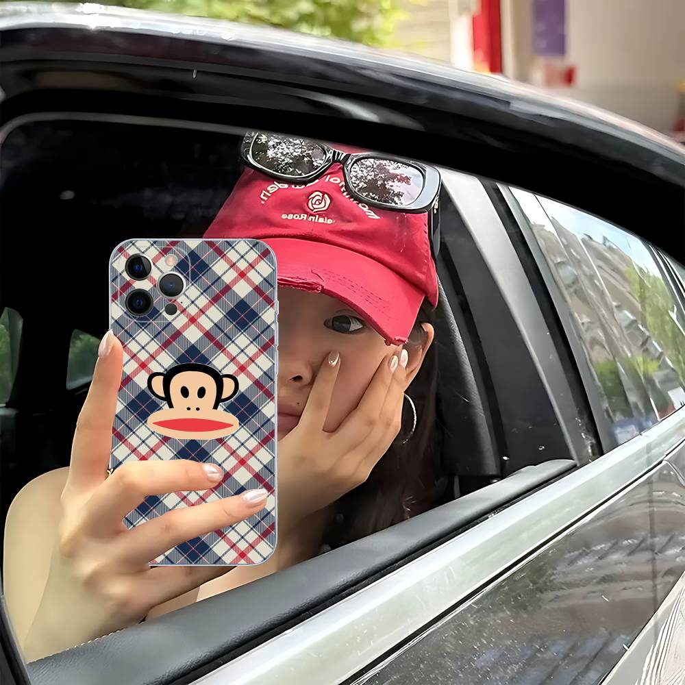 Знаменитый Роскошный Чехол Для Телефона P-Paul F-Frank Для IPhone 17 16 14 11 12 13 15 Pro Max 14 Plus 17 Air Cover