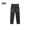 Мужские зимние джинсы Semir Senrou свободного прямого кроя