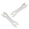 Stainless Steel Bike Hub Wrench 13/14/15/16/17/18/19/20MM Cycling Road Mountain Bicycle Hub Cone Adjuster Wrench Bicycle Repair Tools