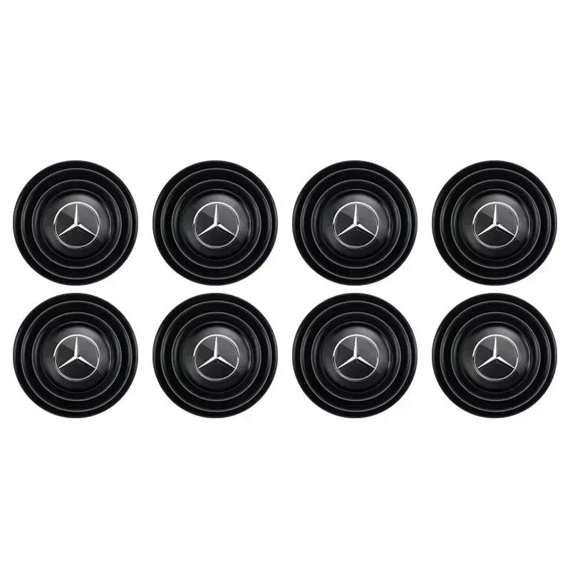 LXT3 Car Door Shock Absorber Gasket Anti-collision Sticker Pad For Mercedes Benz W204 W205 W203 W211 W212 W213 W210 W124 W169 W176