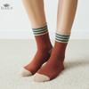 5 пар носков до середины икры Зимние толстые и теплые носки Японские универсальные ретро махровые длинные носки Толстые носки