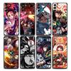 Anime Demon Slayer Kamado Tanjirou Nezuko Cover For Samsung Galaxy S21 S22 S20 Ultra FE Plus S7 S8 S9 S10 Plus Lite Cases Funda