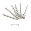 6Pcs 3.2mm Durable Rotary Burr File High Compatibility Widely Used Accessories Useful Rasp Drill Bits Woodworking