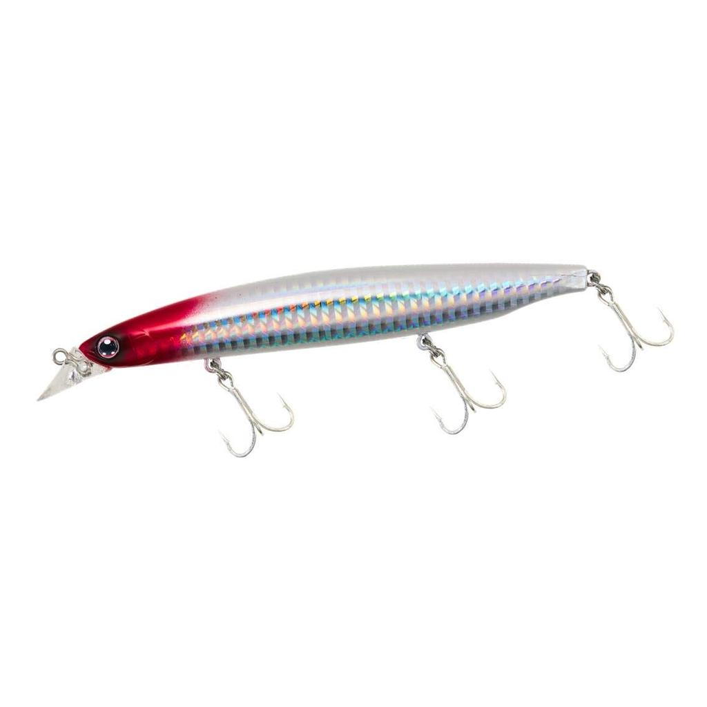 Daiwa Shoreline Shiner Z Vertis R125F Laser Red Head Sea Bass Minnow