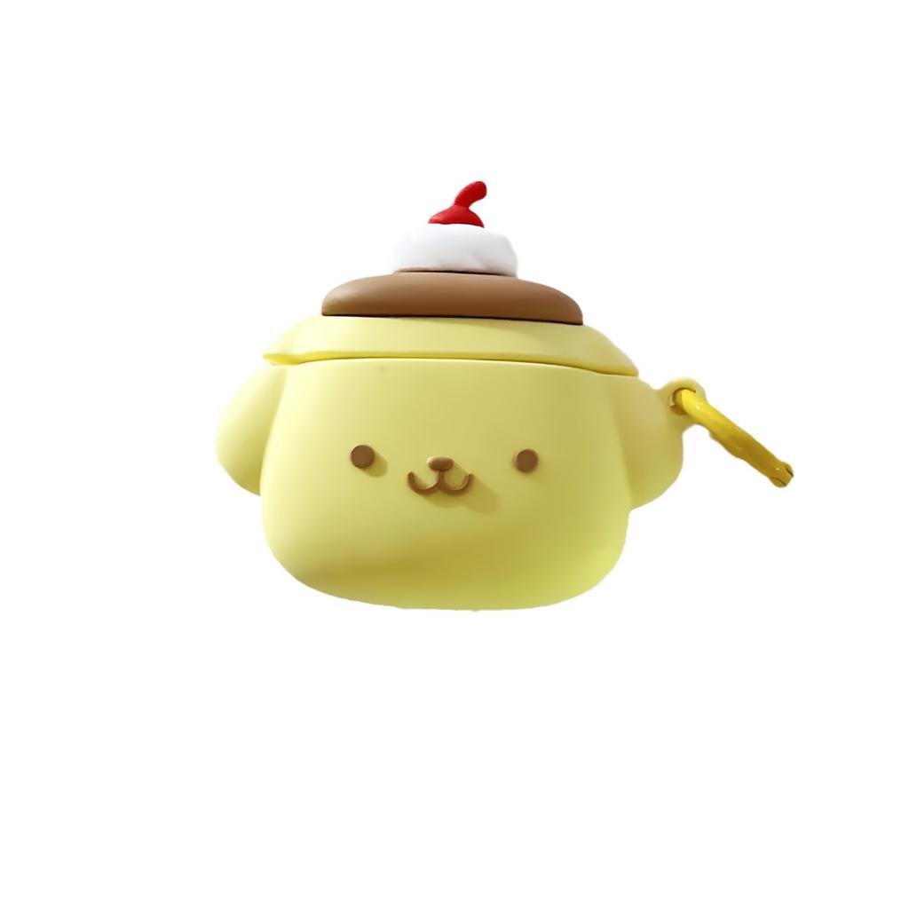 For Airpods 4 Case 2024,Pompompurin Dog 3D Anime Protective Earphone Cover For Airpod 4 Case Kids Girls Boys Funda