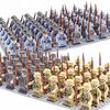 24 Pcs/Lot Military Building Block Doll WW2 Army Phalanx Set Building Block Toy