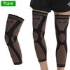 Copper Full Leg Sleeves Long Compression Knee Braces Compression Sleeves, Leg Support For Meniscus Tear, Acl, Arthritis, Sports