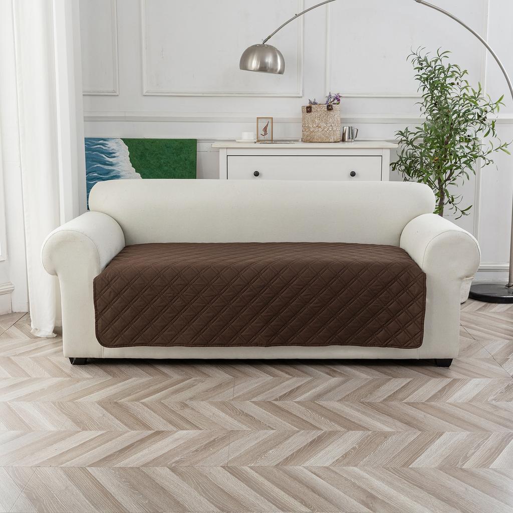 Genina Waterproof Couch Cover, Washable Couch Sofa Cover for Pets Friendly, Furniture Slipcover