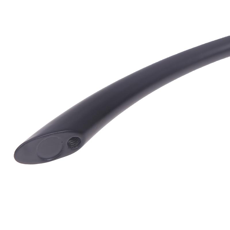 Ручка для двери шкафа из цинкового сплава, простая изогнутая ручка для ящика, многофункциональная ручка для гардероба, обувницы, мебельная фурнитура