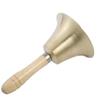 Wooden and Copper Hand Bell Musical Percussion Instrument Accessory