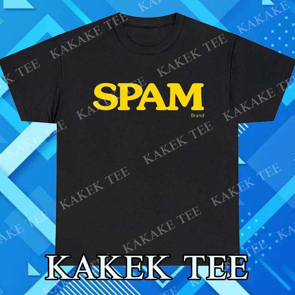 Новая футболка с логотипом SPAM Foods Смешной размер от S до 5XL