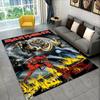 3D I-Iron-M-Maidens Metal Music Rug Carpet for Living Room Bedroom Decor,kids Play Non-slip Decoration for Sofa Doormat Gift