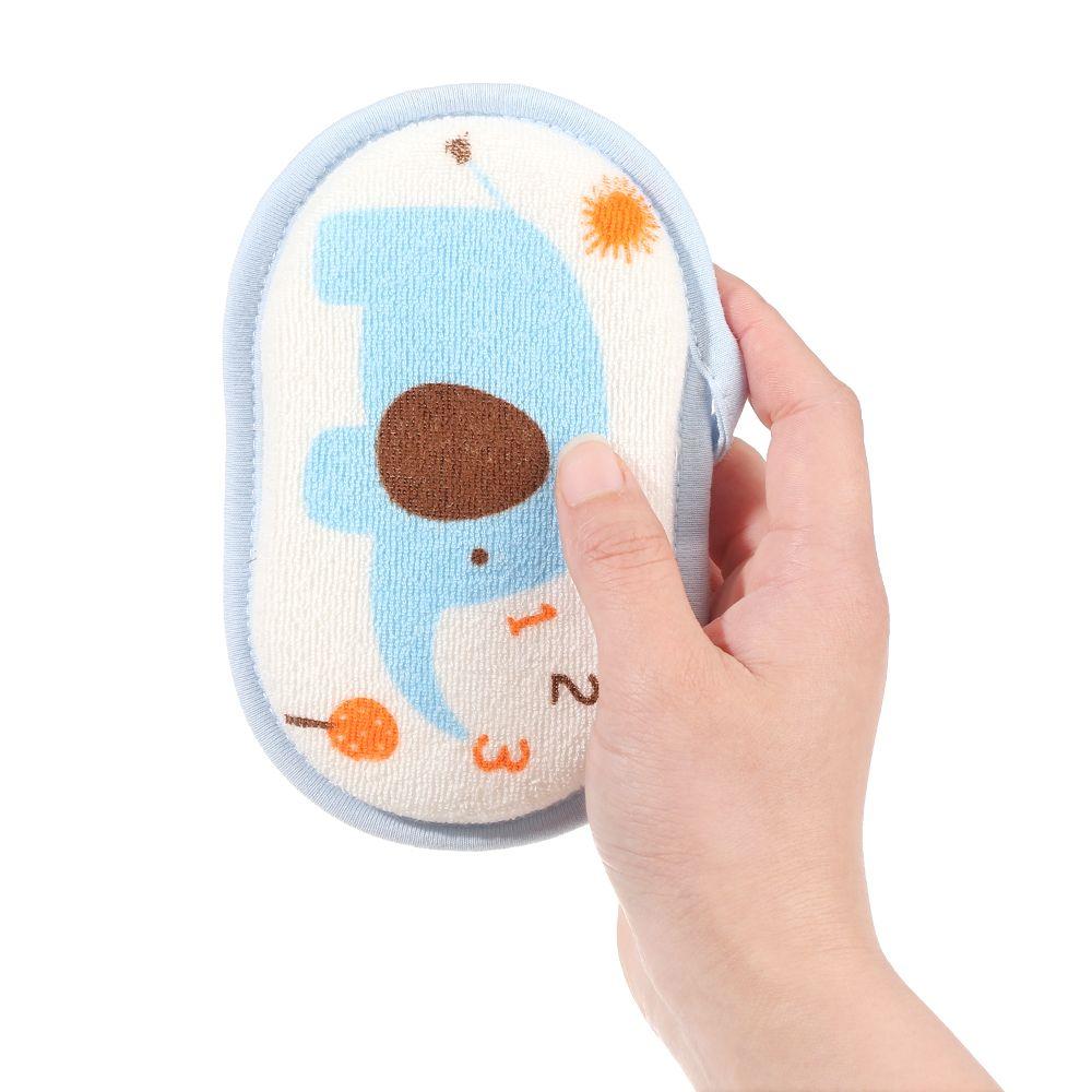 Towels Bath Ball Exfoliating Massager Shower Brush Bath Sponge Elephant Pattern Infant Children Rub