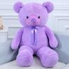 Large Purple Teddy Bear Plush Toy Cute Cartoon Girl Birthday Holiday Gift Doll