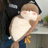 1 Piece Brown Seal Stuffed Animal Birthday Gift For Boys And Girls Kawaii Cartoon Sea Creature Sea Otter Plush Doll Pillow