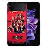 Fashion RBD Rebelde For Samsung Galaxy Z Flip 5 4 3 Case Shockproof Hard Cover Phone Z Flip 6 7 5G Z Flip 5 4 5G TPU PC Hard C