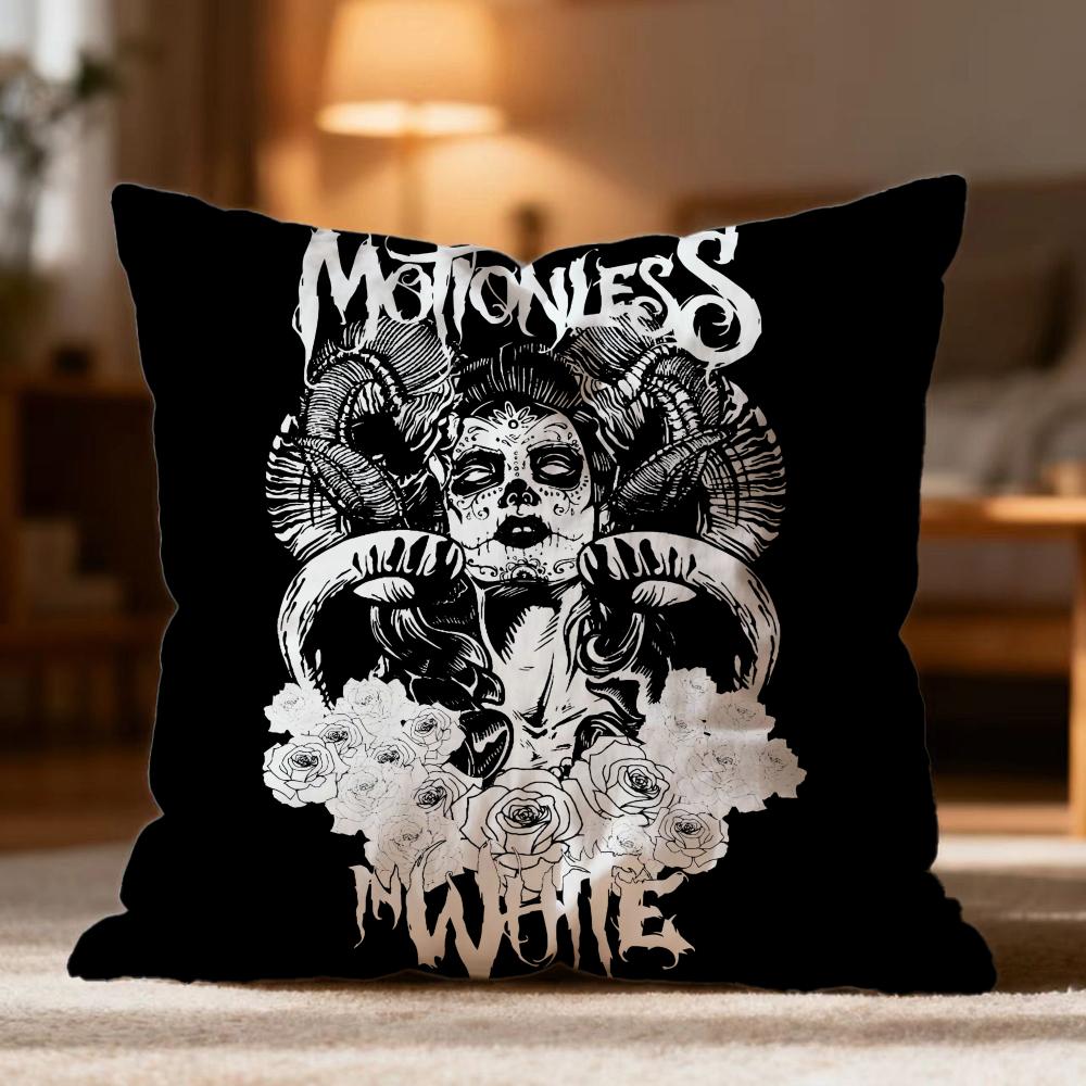 Модная Наволочка M-MMotionless In White Мягкая Стирающаяся Подушка для Дивана Кровати Путешествий Офиса
