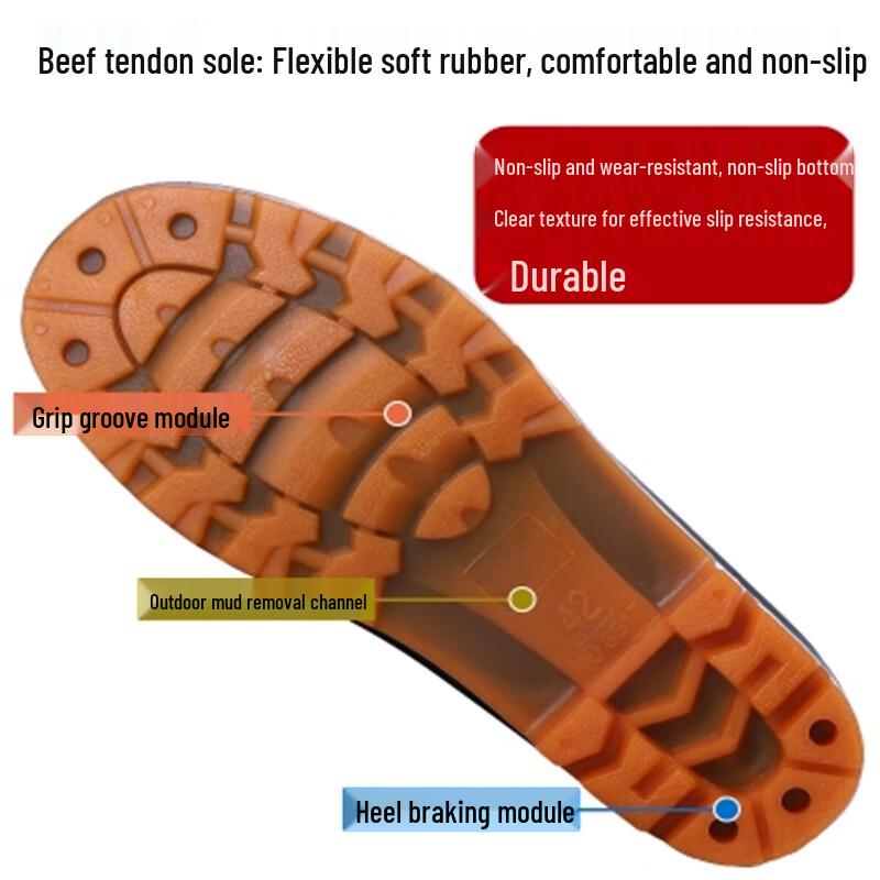 Ximengyuan High-Top Work Rain Boots