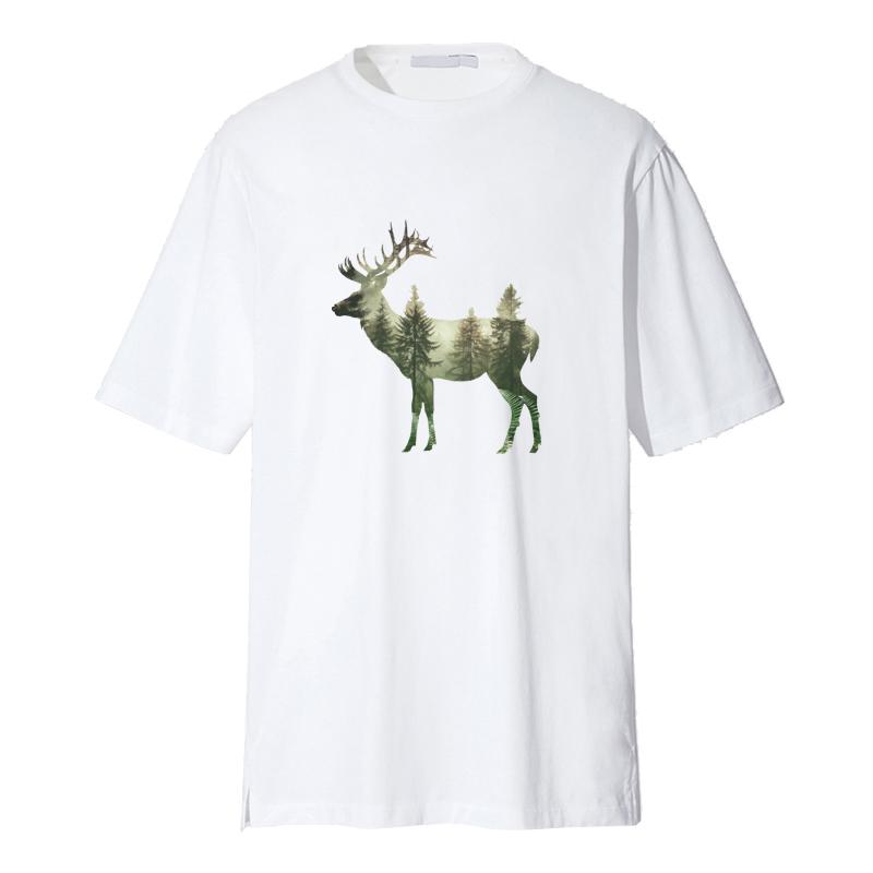 Термонаклейки для одежды Forest Goat Design Stickers Parches Ropa Heat Transfer Diy Clothes Stickers Iron-On Clothes