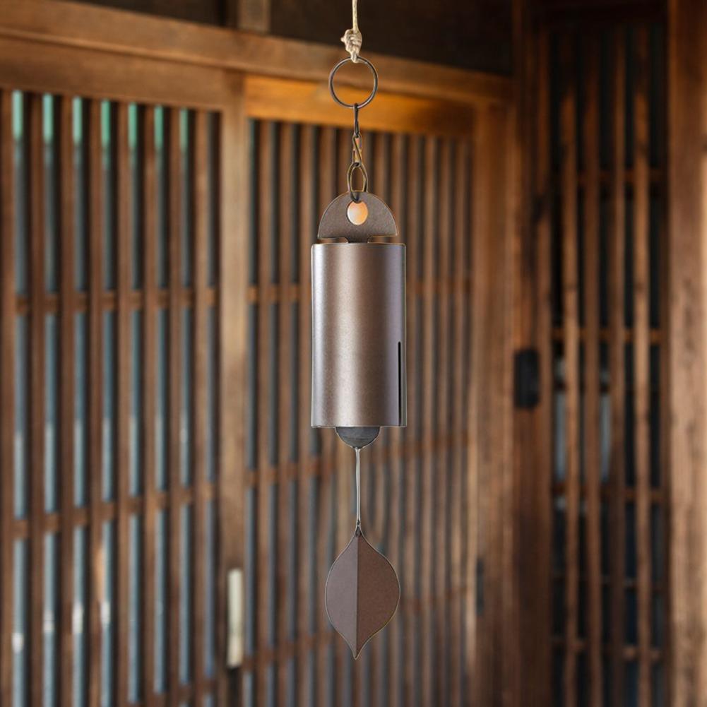 Hanging Wind Chime Garden Wind Carillon Outdoor Feng Shui Japanese Style Wind Bell Decoration Rustic Farm Kids Home Room Decor
