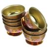 Premium Sturdy Alloy 7 Pcs Water Bowl Container Tabletop Buddhism Cup Offering Pagan Decor Holder Holy Temple Altar