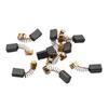 10 шт. Угольные щетки 5x8x12 мм Для электродвигателей CB85 CB57 CB64 191627-8 Щетки Угловая шлифмашина Шлифовальная машина Аксессуары