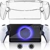 Портативный стриминговый набор Crystal для PS5: Корпус P5 PORTAL, Закаленное защитное стекло и Колпачки для джойстика