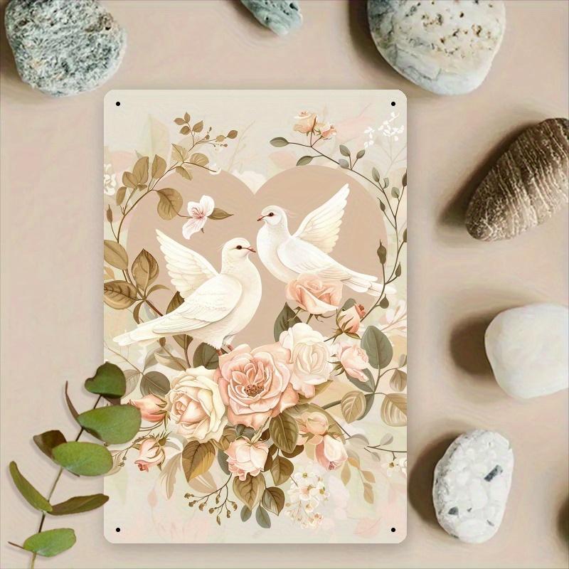 in Charming Dandelion Wishing Iron Decor Decorative Sign Plague for Wall Living Room Accents No Power Needed