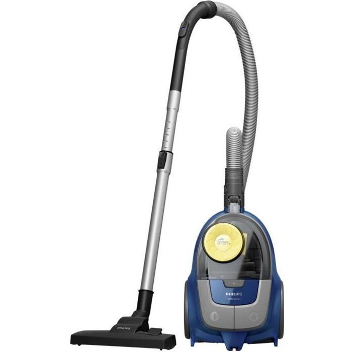 Aspirateur sans sac - Philips - Serie 2000 - 750 W - Technologie Powercyclone 4 - Buse polyvalente