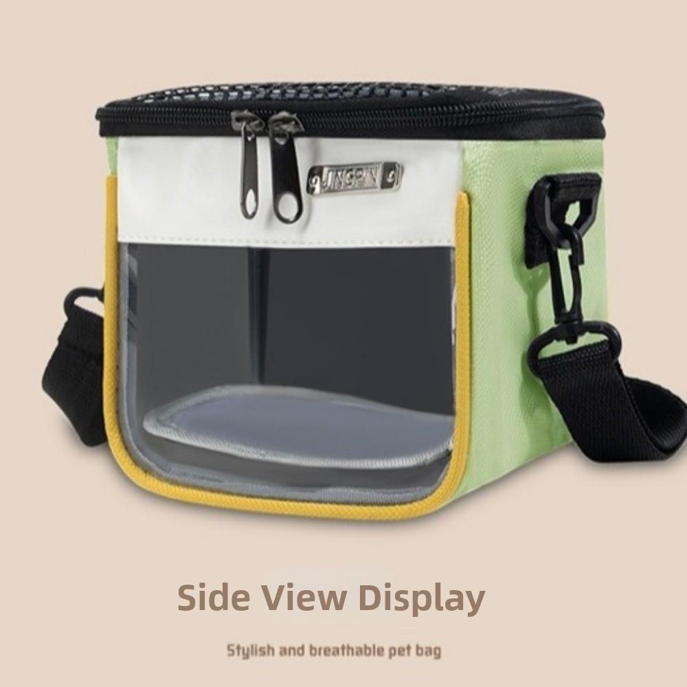 Clear View Small Pet Carrier Ventilated Hamster Carry Bag Pet Carrier Bag Small Pet Use