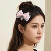Ribbon Cute Duckbill Clip Gothic Hair Barrettes Sweet Bow Hair Clip  Women
