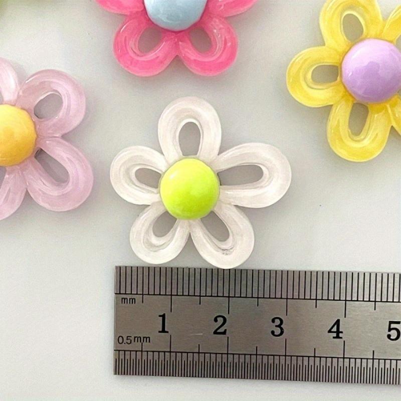 10Pcs cartoon flower decoration refrigerator magnet, suitable for kitchen decoration and home decoration