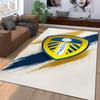 "Blue and Gold LUFC Logo Carpet for Bedroom or Living Room Décor" Suitable for use as an anti-slip for living room bedroom sofas