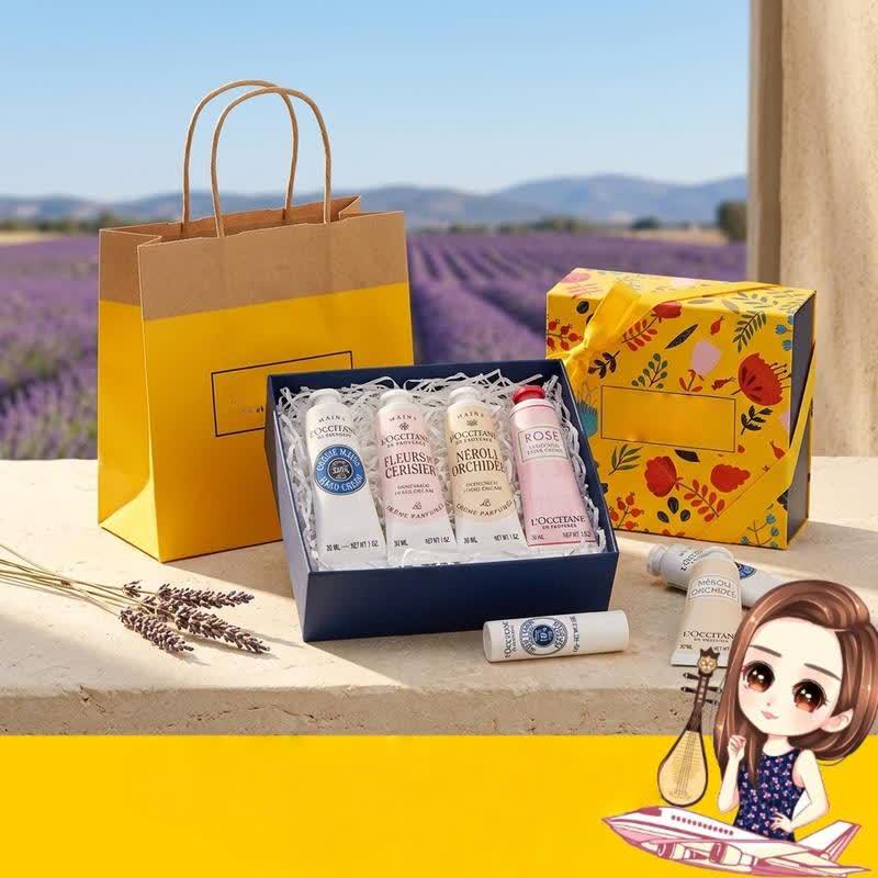 HANDUNYOU Classic Hand Cream & Lip Balm Gift Set