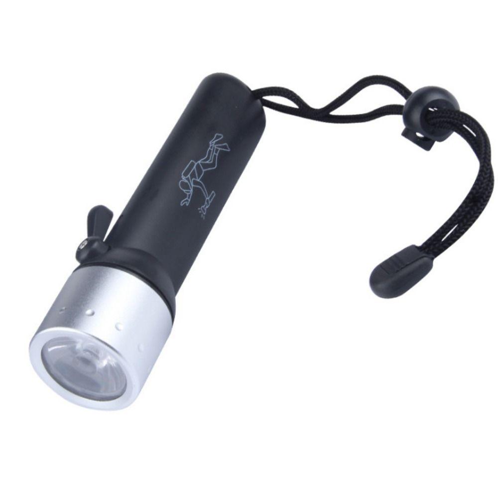Magnetic Control LED Magnetic Flashlight Hole Diving Underwater Flashlight Diving Lamp Emergency