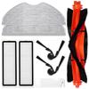 For Xiaomi S40C/E101 Robot Vacuum Cleaner 8pcs (Main Brush, Side Brush, Filter, Mop) Accessories Set