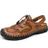 Men's Handmade Sandals Outdoor Sandals Leather Sandals Beach Shoes Hiking Outdoor Leather Sandals