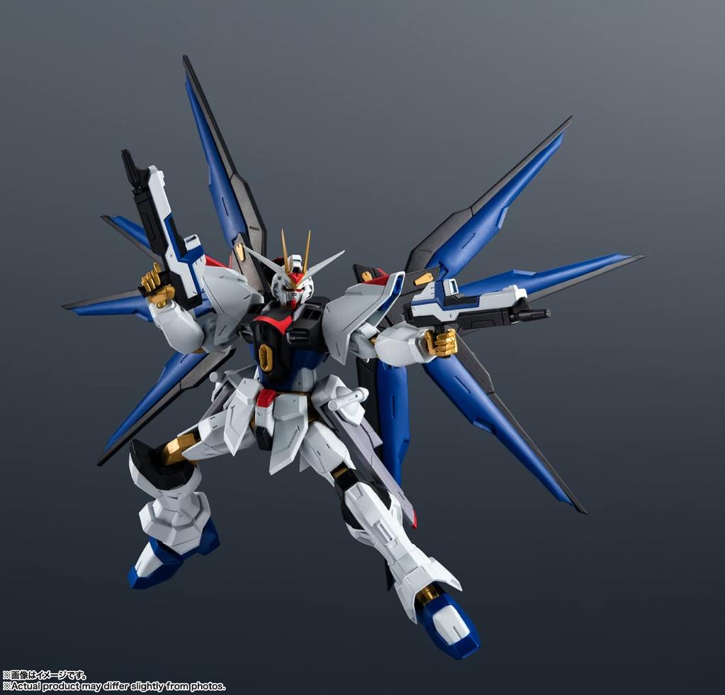 TAMASHII NATIONS GUNDAM UNIVERSE Mobile Suit Gundam SEED DESTINY STRIKE FREEDOM GUNDAM 150mm Painted Movable Figure ZGMF-X20A Approx. PVC&ABS