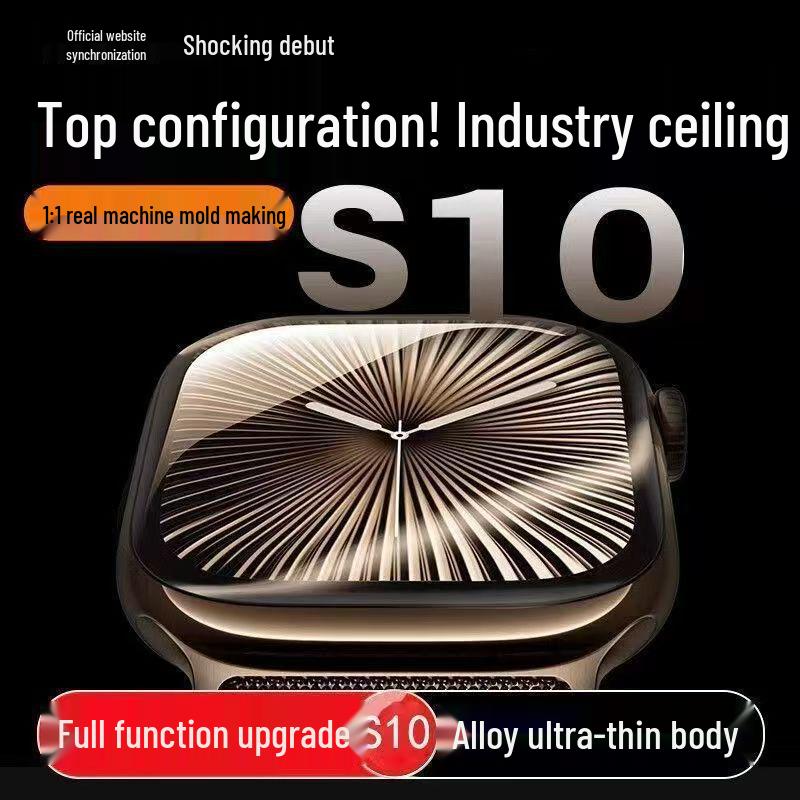 Топовая версия умных часов S10 с NFC и Bluetooth – Черные технологии для офлайн-платежей и спорта