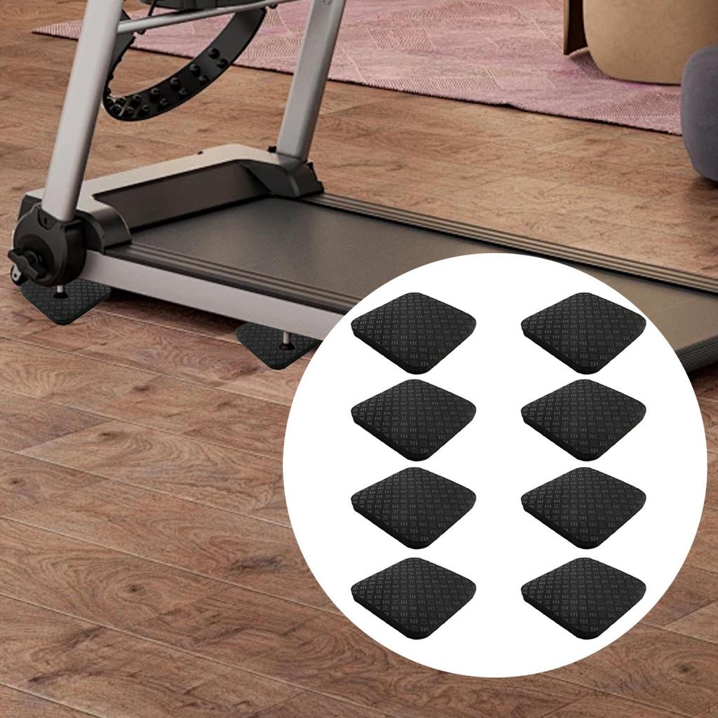 Коврик для беговой дорожки, антивибрационный коврик, силиконовый тренажер, защита пола для домашнего спортзала