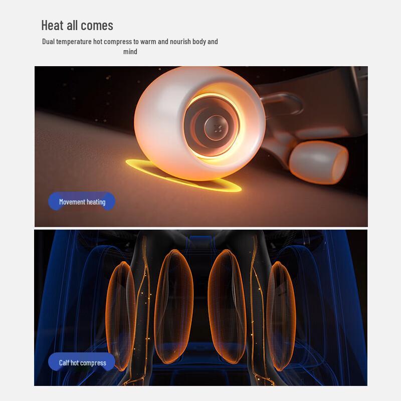 REBOR S500 4D Кресло для массажа всего тела с нулевой гравитацией