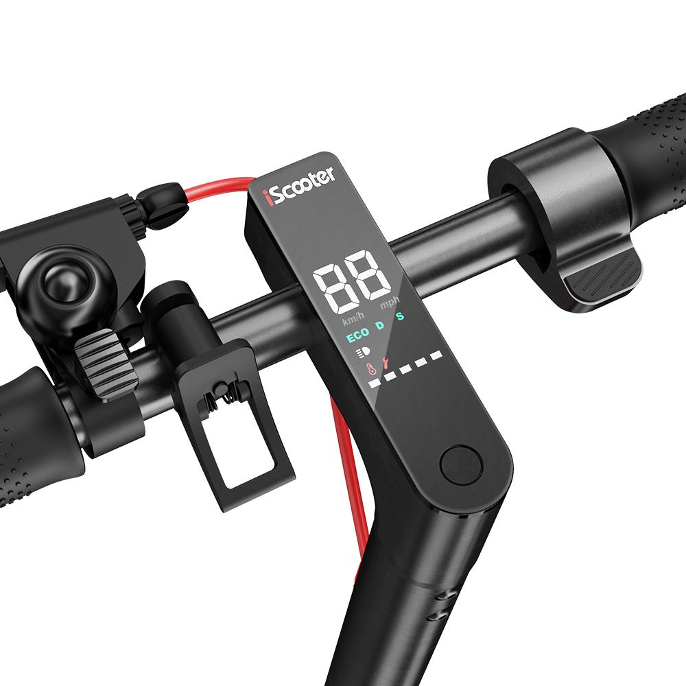 iSCOOTER i9M Outdoor Riding Electric Scooter 500W Motor 42V7.5Ah Battery Urban Commuting 10 Inch Road Tires E-Scooter