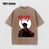 Anime T-shirts Y2k Cotton Summer T Shirt Women Men Harajuku Top Tees Skull Knight Guts Griffith Print Streetwear Hip Hop T Shirt
