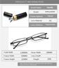 Computer Glasses With Box Mini Tube Case Portable Unisex Presbyopic Reading Glasses Women Men Alloy Container Presbyopia Pen