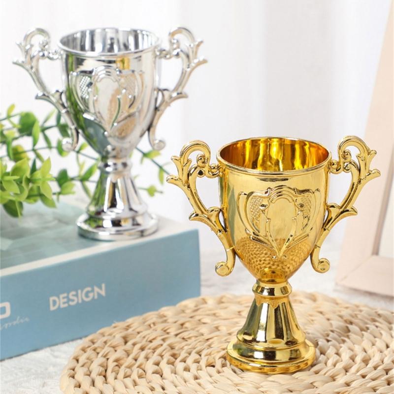 Trophies Cup Candy Box for Sports Wedding   Birthday Cup Candy Jar Cookie Container Trophies Centerpieces 12PCS
