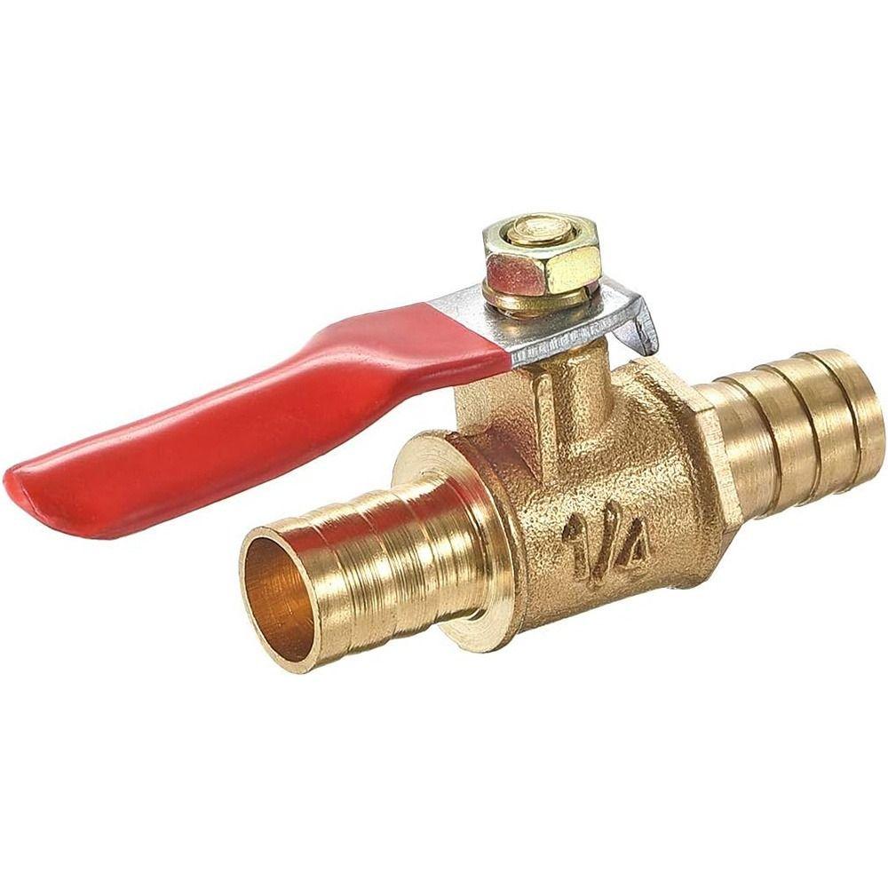 Штуцер для шланга - Штуцер для шланга Шаровой кран Управление включением-выключением или регулировка потока воды, масла и газа