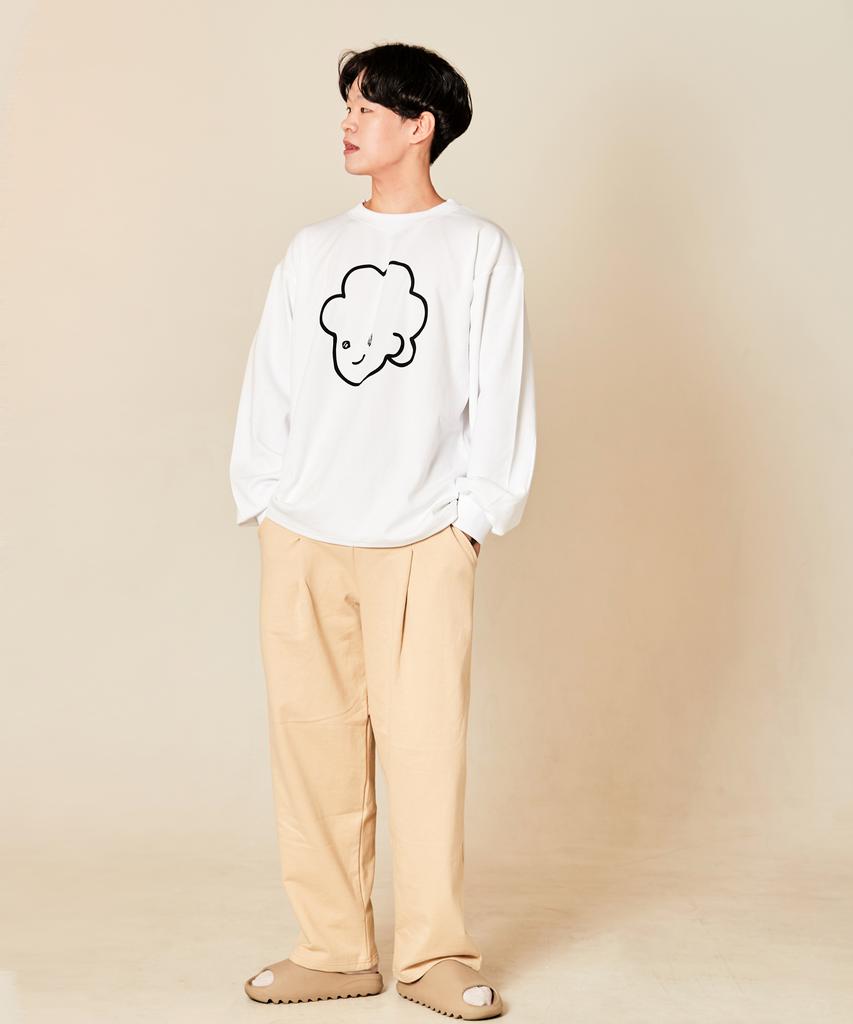 LEEDSLESS Julien Print Long Sleeve [White]
